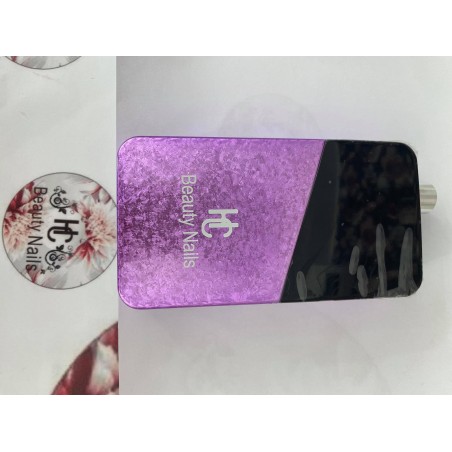 PONCEUSE 35000RPM HC BEAUTY NAILS PURPLE PAILLETE US 809